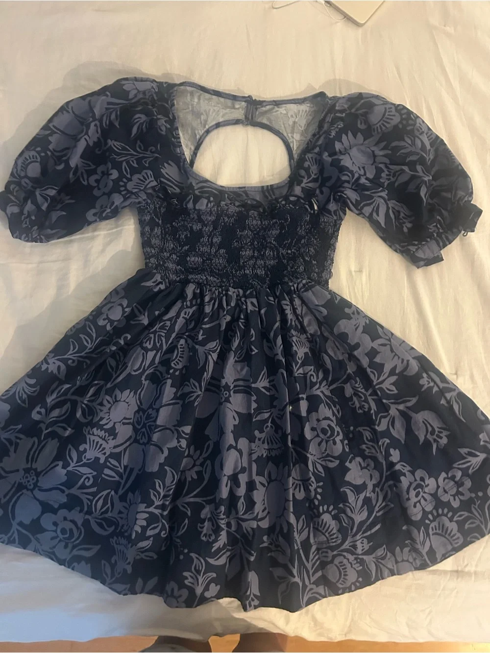 Free People linen mini dress NWOT